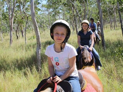 Kids on Horses