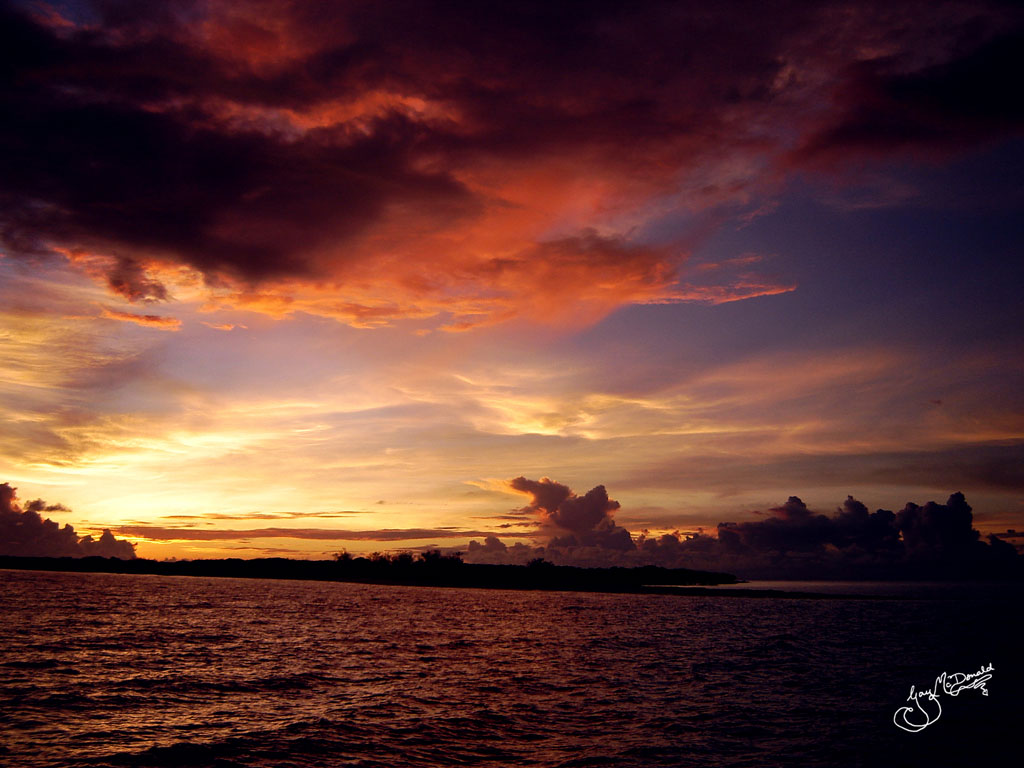 Moody Sunset over the Endeavour River