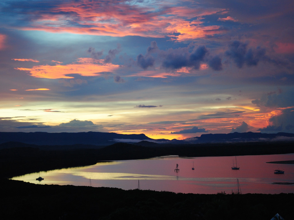 Sunset over Cooktown