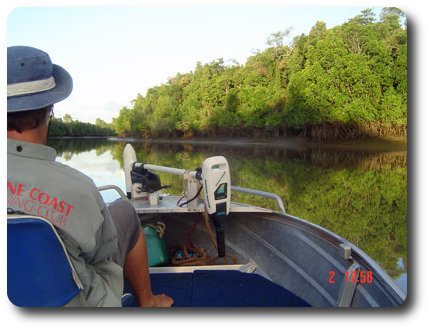 Cruising the Ducie River