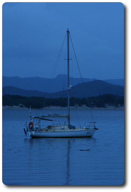 Quietly Moored on the Endeavour River