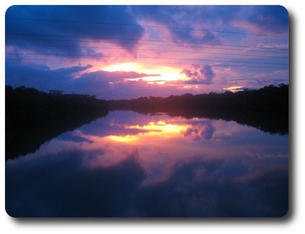 Sunset from Annan Bridge