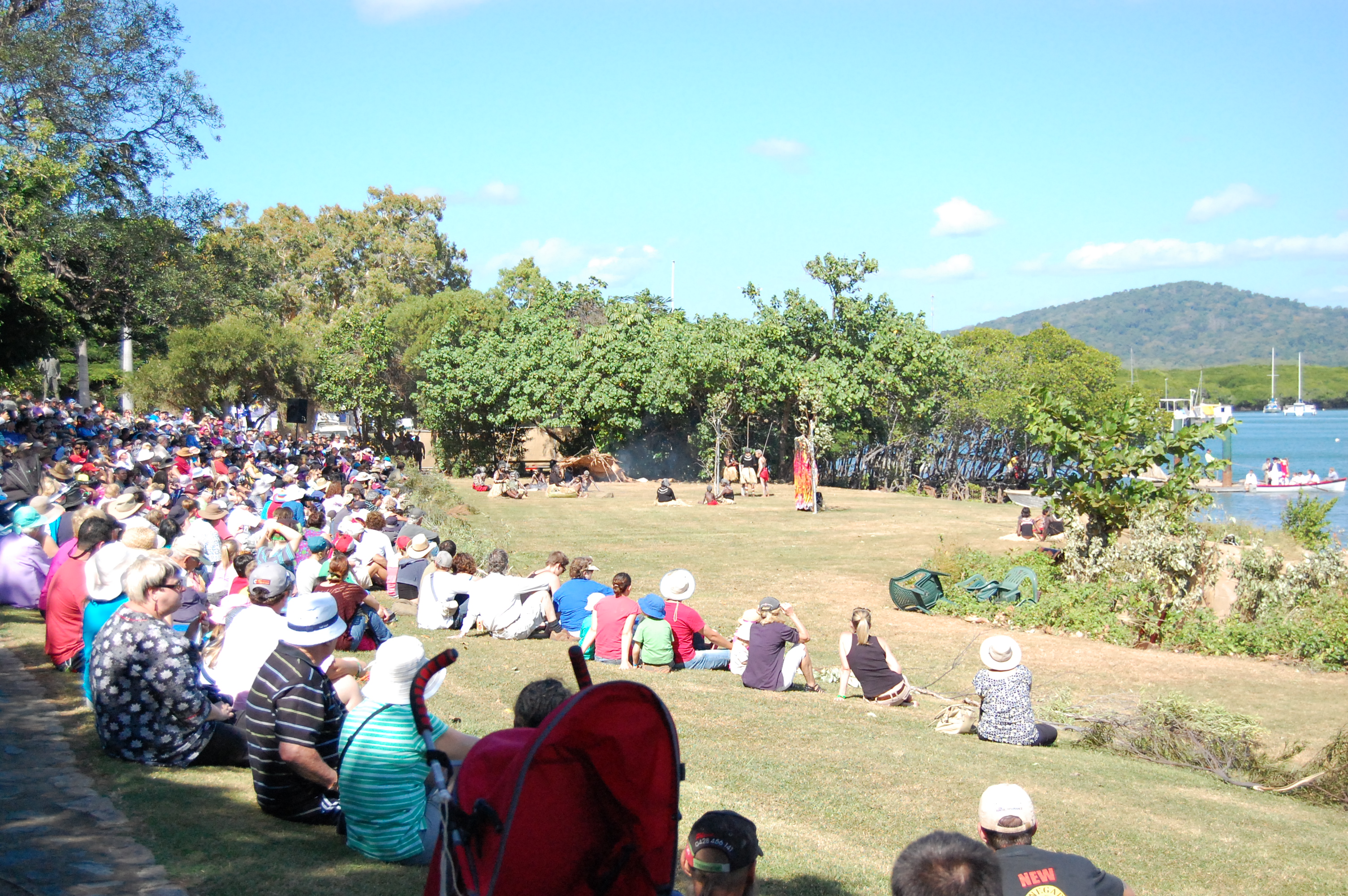 Reenactment audience