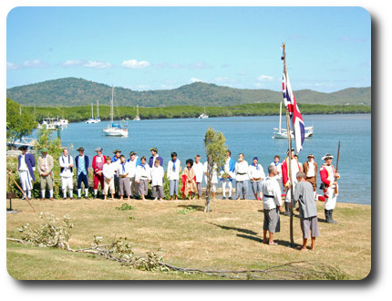 Raising the Union Jack