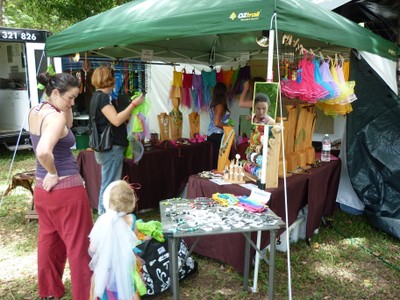 Clothes stall