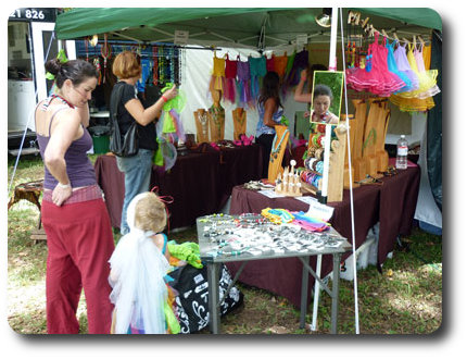 Clothes stall