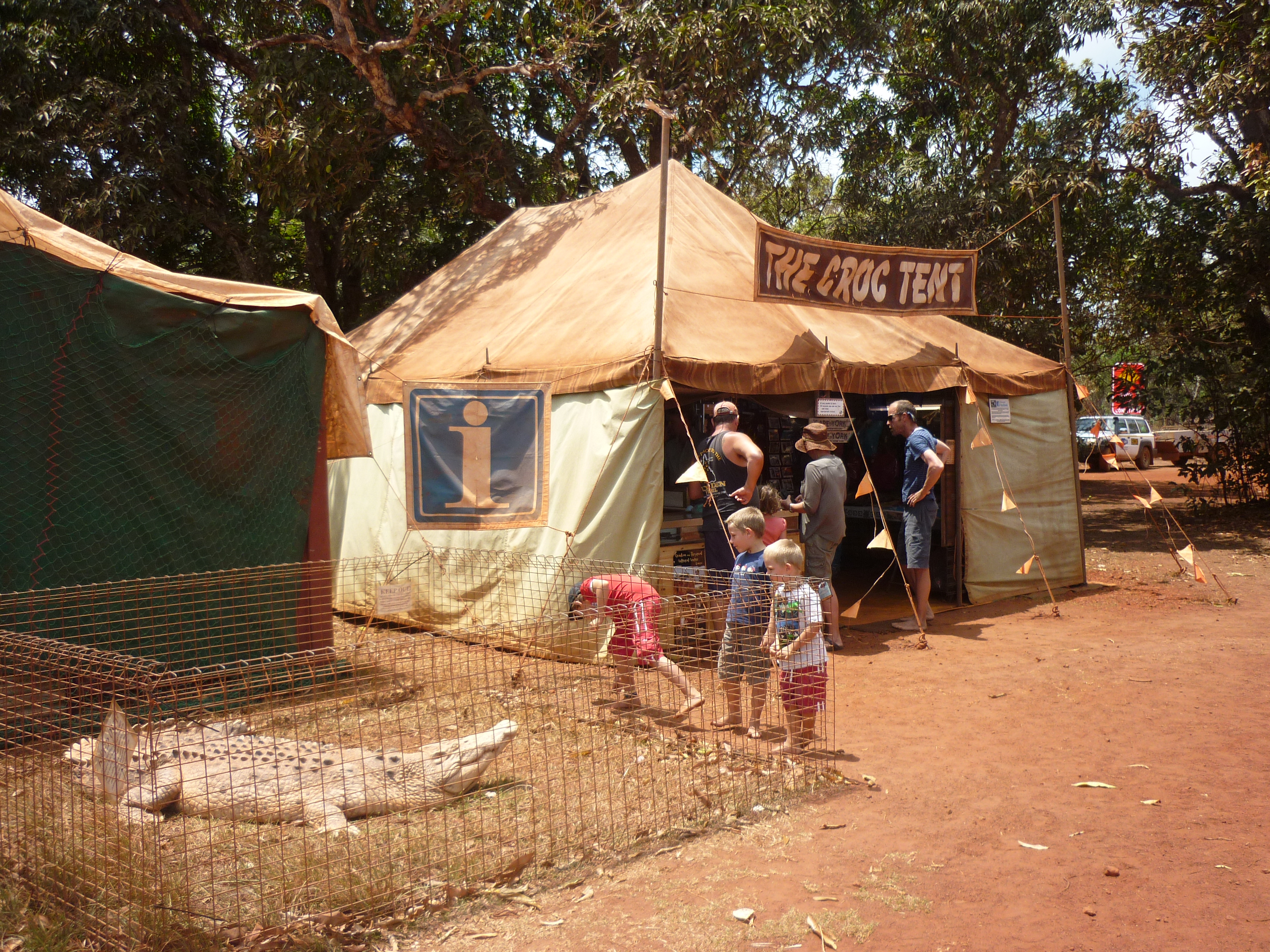 The Croc Tent