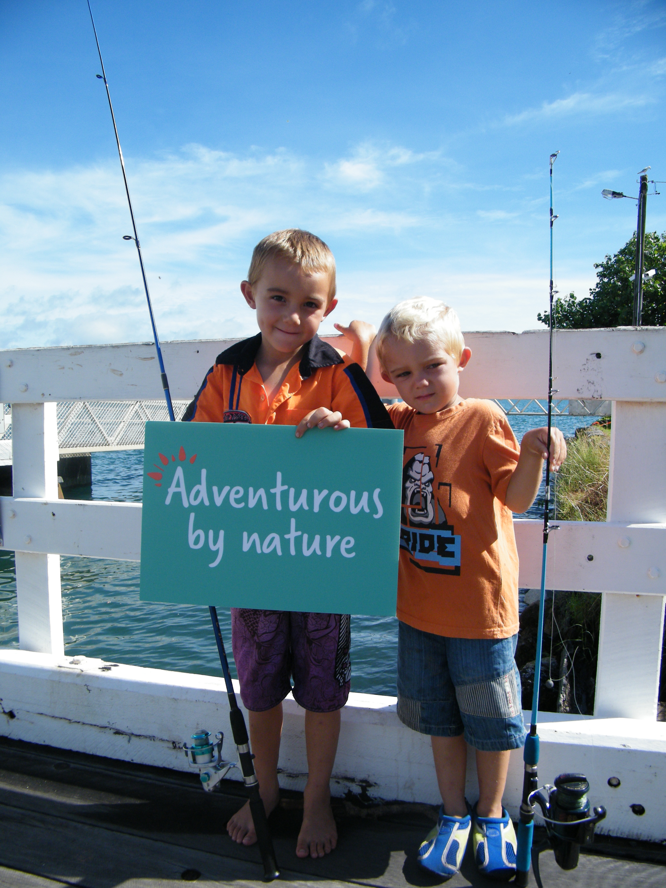 Fishing Cooktown at the wharf