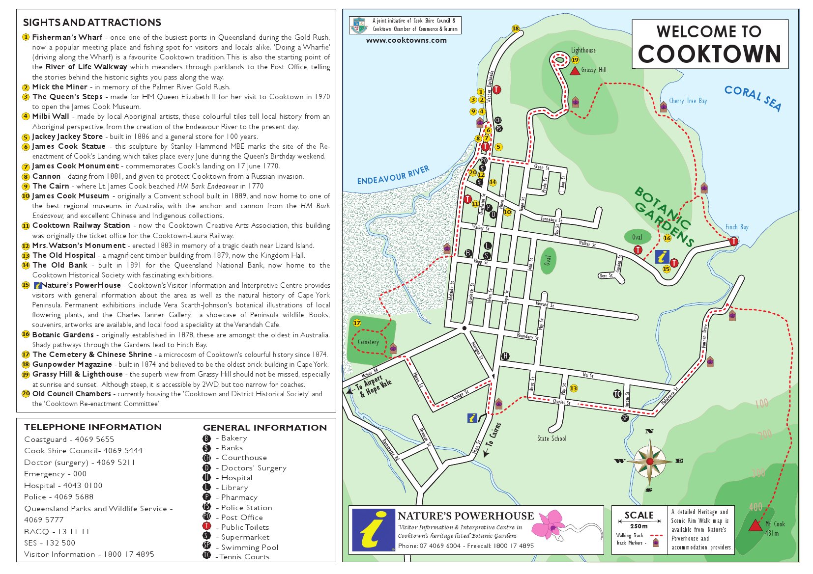 Cooktown map