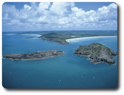 Aerial of Peninsula Cape York