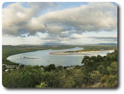 Endeavour River from Grassy Hill, Queensland